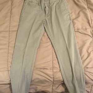 GRAY CHINOS 28X30